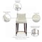 Manhattan Comfort Shubert Counter Stool in Ivory - Set of 2 2-CS016-IV - alternate 4